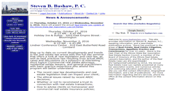 Desktop Screenshot of bashawlaw.com
